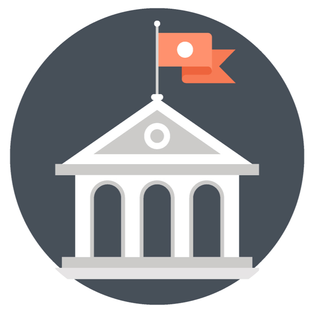 Institution icon home page
